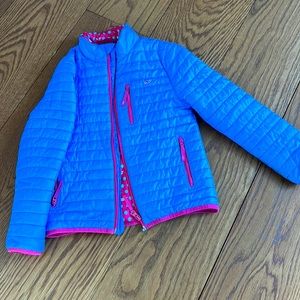 Vineyard vines size 7/8 used girls light puff jacket